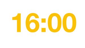 Check-in 16:00