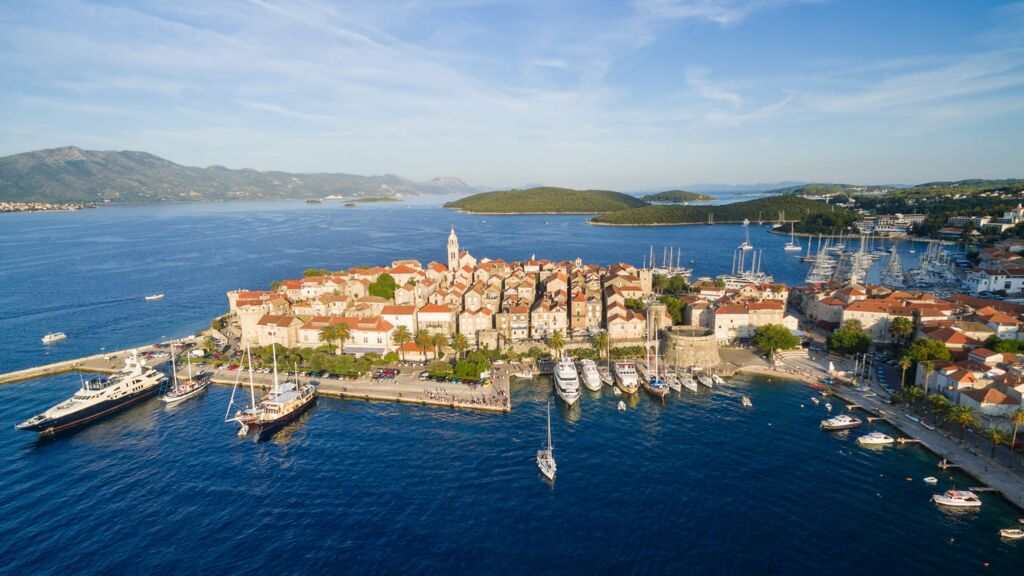 Der 4. Tag: Korcula (Gradina) - Korcula Stadt