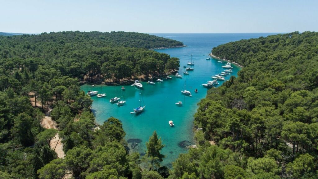 Der 2. Tag: Rab - Ilovik (Krka)