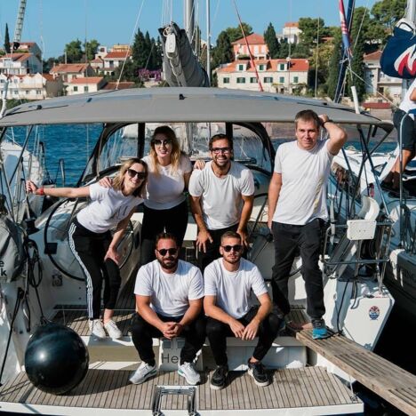 Team from base Rogoznica