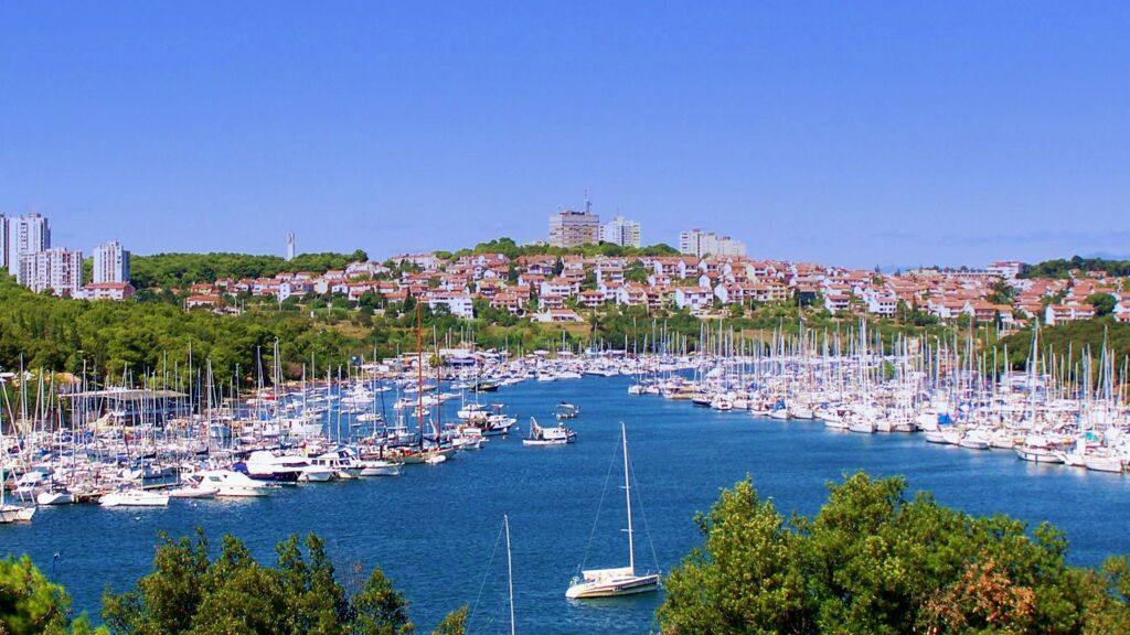 The 1st day: Pula - Marina Veruda