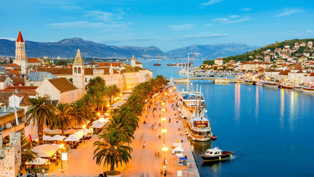 Der 2. Tag: Rogoznica - Trogir